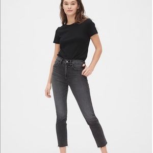 NWT GAP High Rise Cigarette Jeans